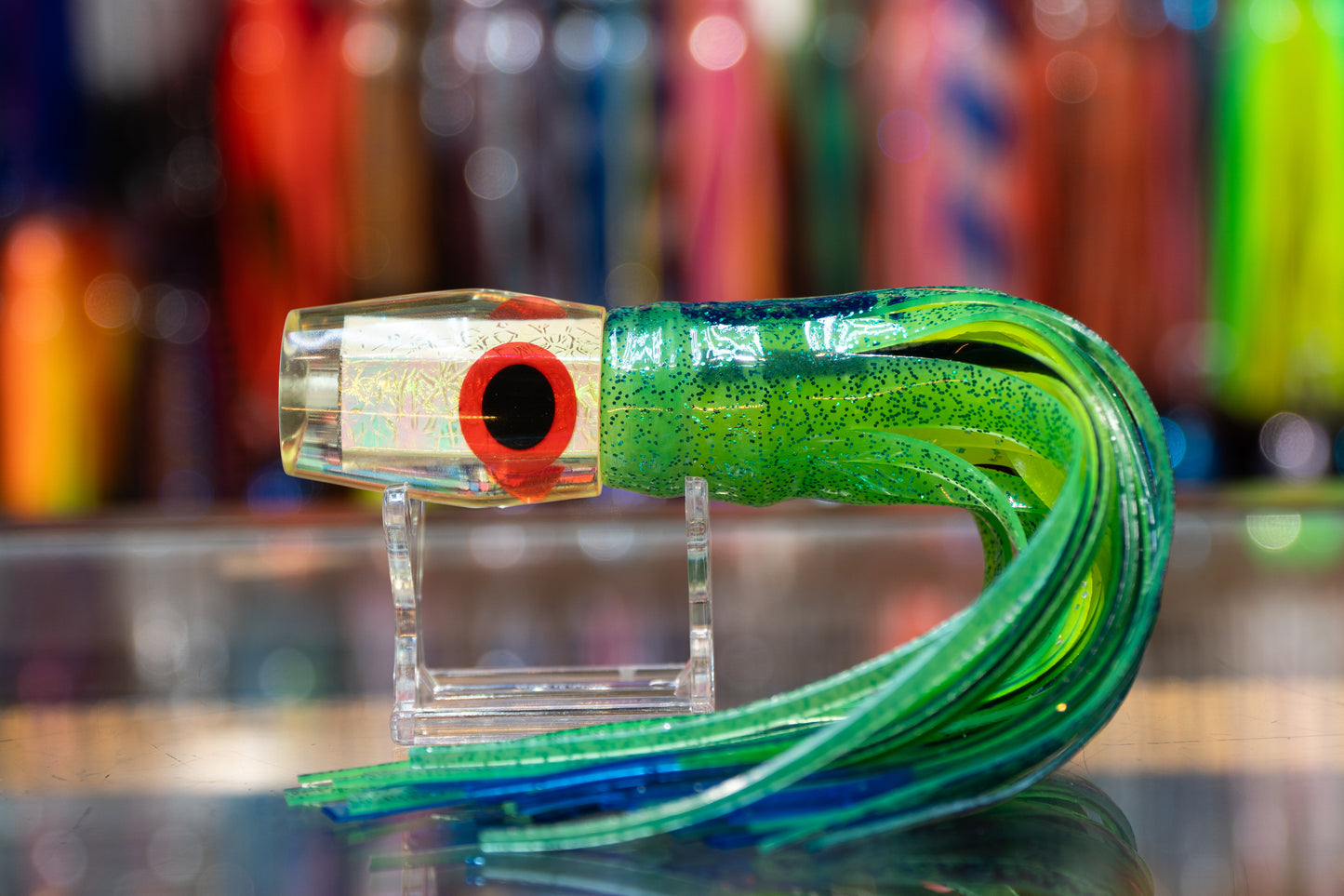 KC Glow In The Dark Invert Trolling Lure 7"