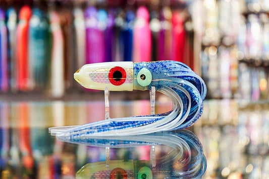 KC Lures Pearl Bullet Trolling Lure 7"