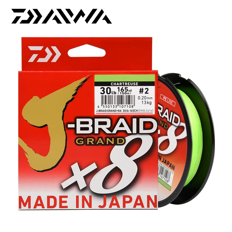 DAIWA J-BRAID GRAND X8 BRAIDED LINE