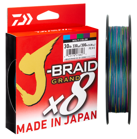 Daiwa Jbraid Grand Multicolor