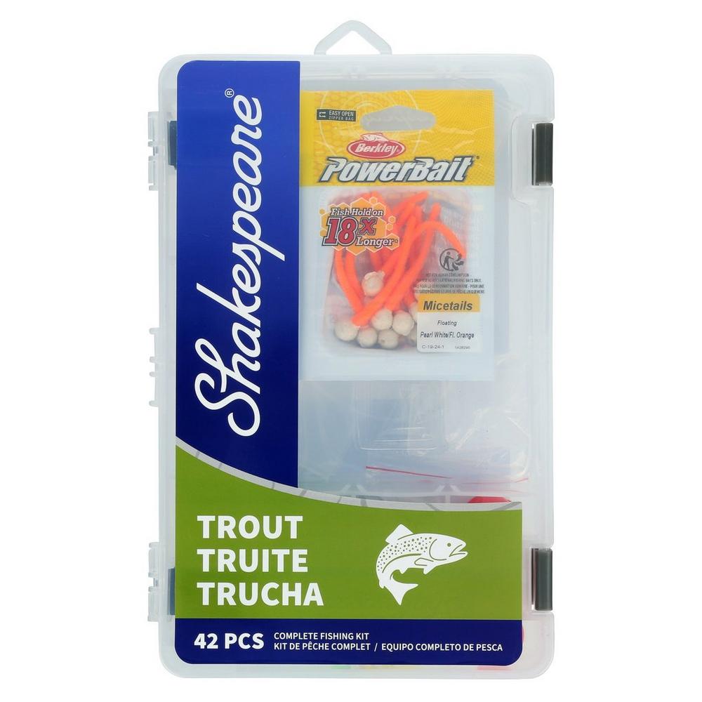 Shakespeare Catch More Fish Trout Spinning Combo