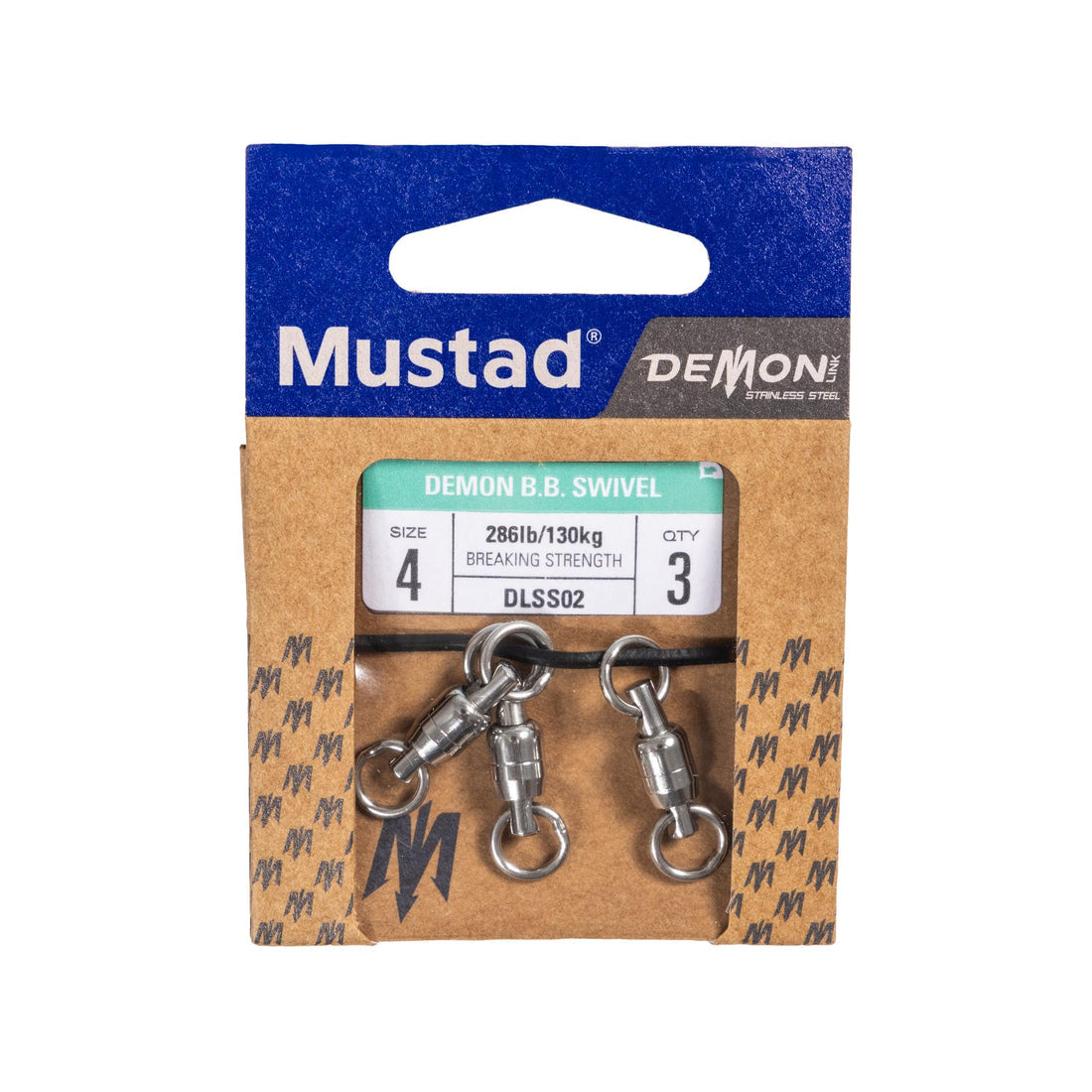 Mustad Demon Ball Bearing Swivel