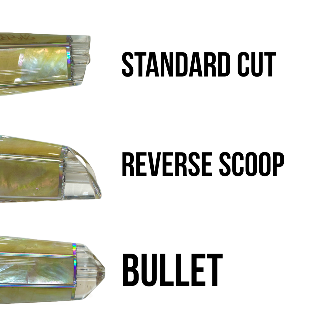 9”+ SH-Bite Standard Cut 4 Hole Jets (Golden Mop)