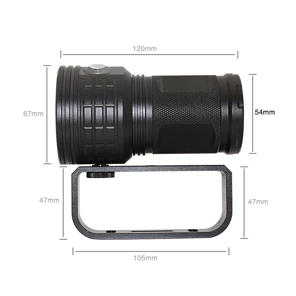 10,000 Lumens Diving Flood Light