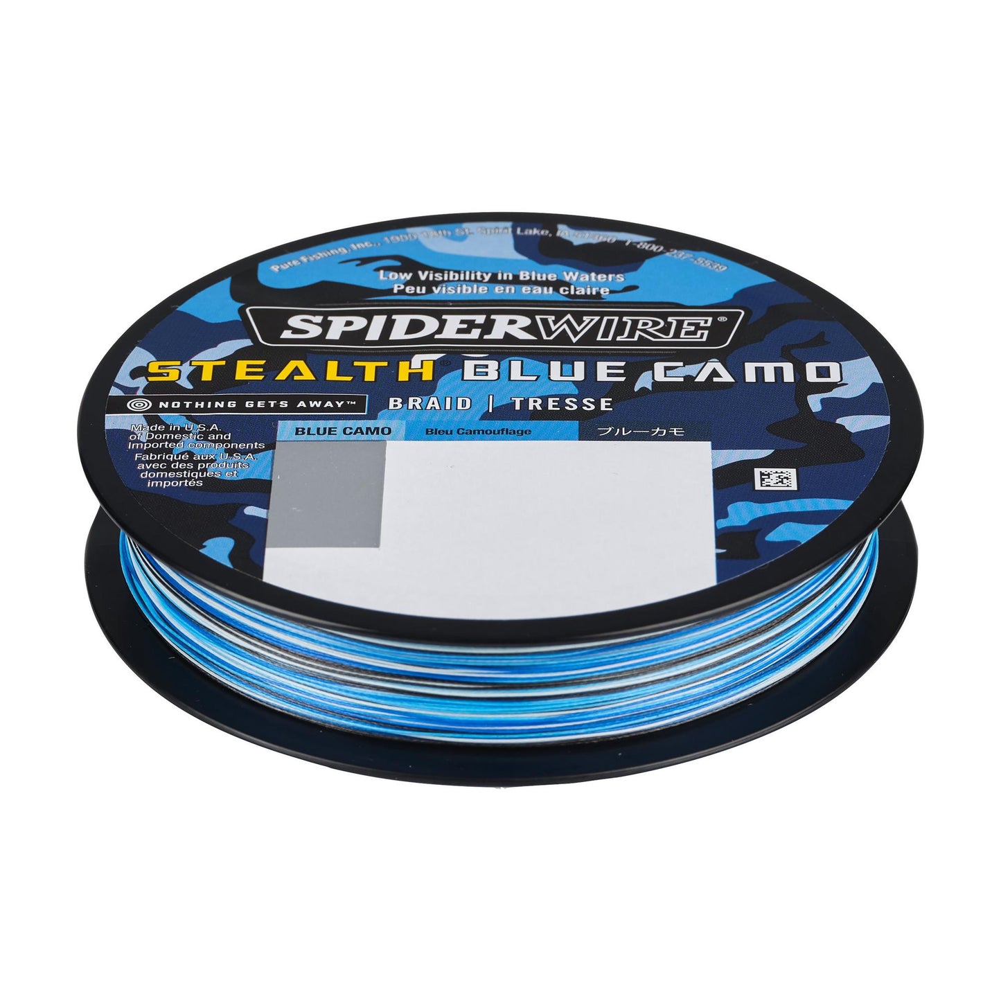 SpiderWire Stealth® Blue Camo 300yds