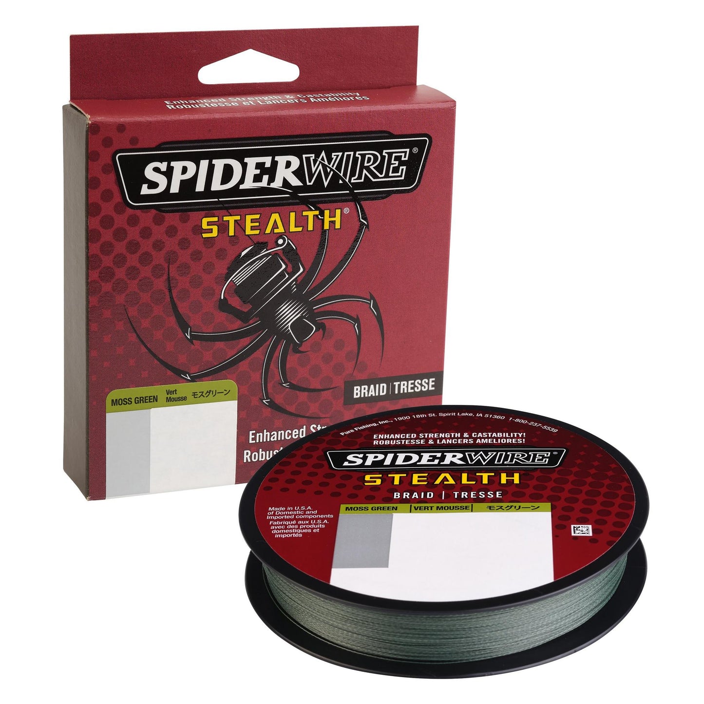 SpiderWire Stealth® Moss Green 300yds